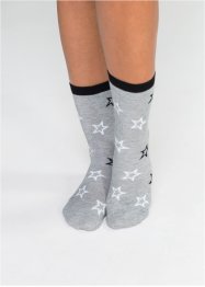 Damen Socken mit Bio-Baumwolle (6er Pack), bpc bonprix collection