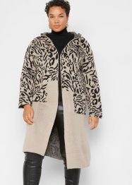 Manteau en maille à capuche, bpc selection