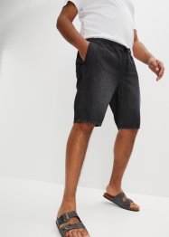 Jeans-Bermuda mit elastischem Bund, Regular Fit (2er Pack), John Baner JEANSWEAR