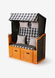 Fauteuil-cabine à tissu à carreaux, bpc living bonprix collection