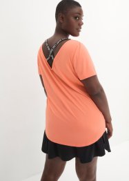 Sport-Longshirt mit Rückenausschnitt, bpc bonprix collection