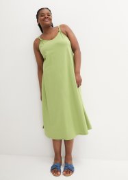 Maxi-Jersey-Kleid aus Bio-Baumwolle mit Knotendetail und Taschen, bpc bonprix collection