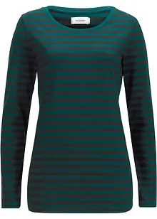 T-shirt manches longues en coton extensible, bonprix T-shirt manches longues en coton extensible, bonprix