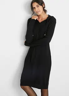 Strickkleid mit Kapuze, bonprix Strickkleid mit Kapuze, bonprix