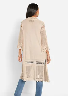 Ajour-Longstrickjacke, bonprix Ajour-Longstrickjacke, bonprix