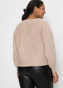 Pull à boutons, bonprix Pull à boutons, bonprix