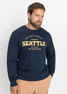 Sweatshirt (2er Pack) aus reiner Bio-Baumwolle, bonprix Sweatshirt (2er Pack) aus reiner Bio-Baumwolle, bonprix