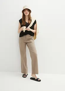 Blouse manches courtes en viscose fluide, bonprix Blouse manches courtes en viscose fluide, bonprix