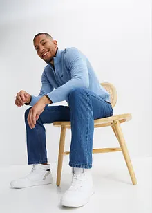 Troyer Pullover mit recycelter Baumwolle, bonprix Troyer Pullover mit recycelter Baumwolle, bonprix