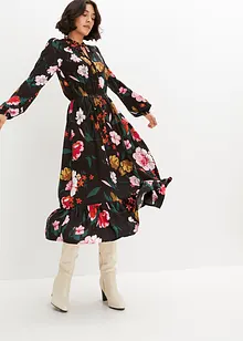 Robe midi en viscose fluide, bonprix Robe midi en viscose fluide, bonprix