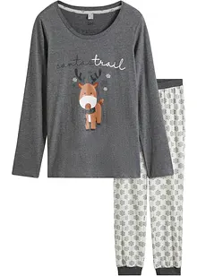 Pyjama en coton doux, bonprix Pyjama en coton doux, bonprix