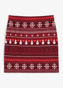 Jupe en coton extensible à imprimé norvégien, bonprix Jupe en coton extensible à imprimé norvégien, bonprix