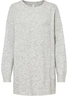 Pull oversize en maille torsadée, bonprix Pull oversize en maille torsadée, bonprix