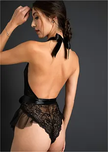 Body ouvert en dentelle, bonprix Body ouvert en dentelle, bonprix
