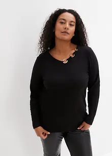 Langarmshirt mit Ösen, bonprix Langarmshirt mit Ösen, bonprix