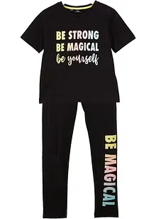 T-shirt + legging (ens. 2 pces.), bonprix T-shirt + legging (ens. 2 pces.), bonprix