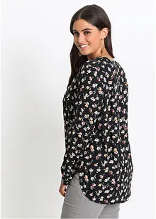 Bluse mit V-Ausschnitt, bonprix Bluse mit V-Ausschnitt, bonprix