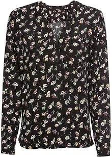 Bluse mit V-Ausschnitt, bonprix Bluse mit V-Ausschnitt, bonprix