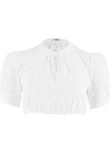 Blouse de Dirndl en broderie anglaise, bonprix Blouse de Dirndl en broderie anglaise, bonprix