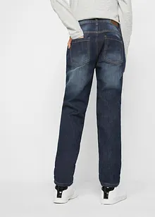 Thermo Slim-Fit-Jeans mit Fleecefutter, Straight, bonprix Thermo Slim-Fit-Jeans mit Fleecefutter, Straight, bonprix