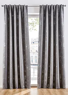 Abdunkelnder Vorhang mit Glanz Druck (1er Pack), bonprix Abdunkelnder Vorhang mit Glanz Druck (1er Pack), bonprix