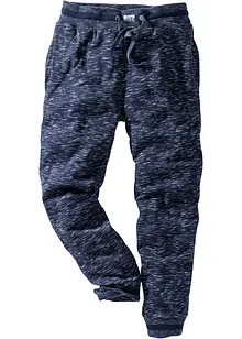 Pantalon de jogging chiné à finitions côtelées, bonprix Pantalon de jogging chiné à finitions côtelées, bonprix
