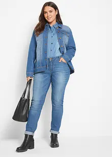 Jean skinny taille mi-haute, extensible, bonprix Jean skinny taille mi-haute, extensible, bonprix