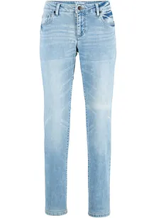 Jean droit taille mi-haute, extensible, bonprix Jean droit taille mi-haute, extensible, bonprix
