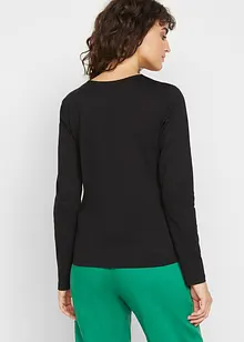 Langarmshirt mit reiner Bio-Baumwolle, bonprix Langarmshirt mit reiner Bio-Baumwolle, bonprix