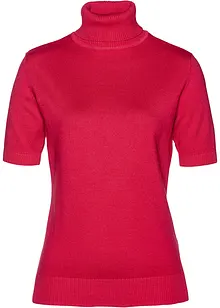 Pull col roulé à manches courtes, bonprix Pull col roulé à manches courtes, bonprix