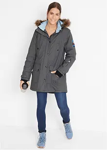 wasserdichte Funktions-Outdoor-Longjacke mit Kapuze, bonprix wasserdichte Funktions-Outdoor-Longjacke mit Kapuze, bonprix