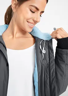 wasserdichte Funktions-Outdoor-Longjacke mit Kapuze, bonprix wasserdichte Funktions-Outdoor-Longjacke mit Kapuze, bonprix