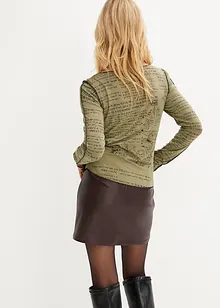 Langarmshirt aus softer Viskose, bonprix Langarmshirt aus softer Viskose, bonprix