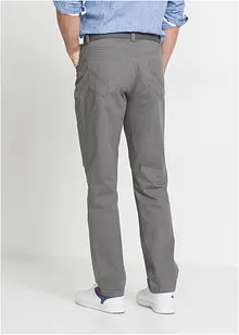 Pantalon regular en twill, droit, 100% coton, bonprix Pantalon regular en twill, droit, 100% coton, bonprix