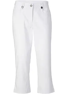 Pantalon 7/8 en bengaline avec taille élastiquée, bonprix Pantalon 7/8 en bengaline avec taille élastiquée, bonprix