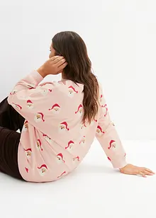 Weihnachts-Sweatshirt mit Vokuhila Saum, bonprix Weihnachts-Sweatshirt mit Vokuhila Saum, bonprix