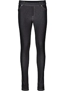 Leggings in Jeansoptik aus Baumwoll-Mix, bonprix Leggings in Jeansoptik aus Baumwoll-Mix, bonprix