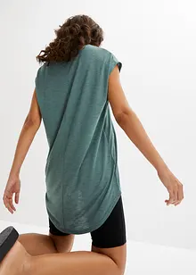 T-shirt long en viscose mélangée, bonprix T-shirt long en viscose mélangée, bonprix