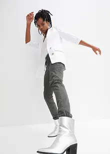 Hose mit Biker-Details, bonprix Hose mit Biker-Details, bonprix