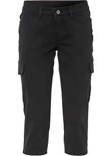 Capri-Hose aus elastischem Baumwoll-Mix, bonprix Capri-Hose aus elastischem Baumwoll-Mix, bonprix