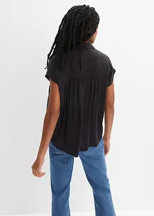 Oversized Blusentop aus fließender Viskose, bonprix Oversized Blusentop aus fließender Viskose, bonprix