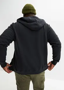 Sweat zippé à capuche 100% coton, bonprix Sweat zippé à capuche 100% coton, bonprix