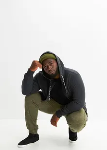 Sweat zippé à capuche 100% coton, bonprix Sweat zippé à capuche 100% coton, bonprix