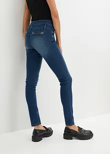 High Waist Skinny-Jeans mit langer Knopfleiste, bonprix High Waist Skinny-Jeans mit langer Knopfleiste, bonprix