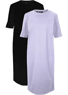 Lot de 2 robes T-shirt oversize, bonprix Lot de 2 robes T-shirt oversize, bonprix