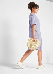 Oversize-T-Shirtkleid aus reiner Baumwolle (2er Pack), bonprix Oversize-T-Shirtkleid aus reiner Baumwolle (2er Pack), bonprix