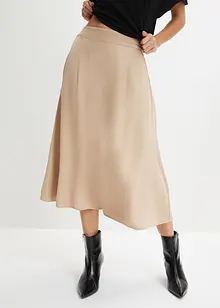 Midirock mit Bequembund, bonprix Midirock mit Bequembund, bonprix