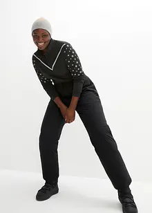 Thermohose mit Fleecefutter und Komfortbund, wasserdicht, bonprix Thermohose mit Fleecefutter und Komfortbund, wasserdicht, bonprix