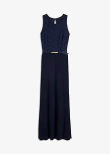 Robe longue de soirée avec ceinture (Ens. 2 pces.), bonprix Robe longue de soirée avec ceinture (Ens. 2 pces.), bonprix
