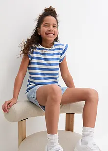 Shirt mit Bio-Baumwolle (2er Pack), bonprix Shirt mit Bio-Baumwolle (2er Pack), bonprix